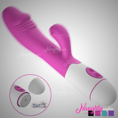 USB Chargeable G Spot Multi Frequency Vibrator 